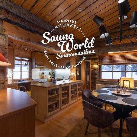 Kuukkeli Log Houses Teerenpesae - Premium Suite A48 Saariselka Exterior photo