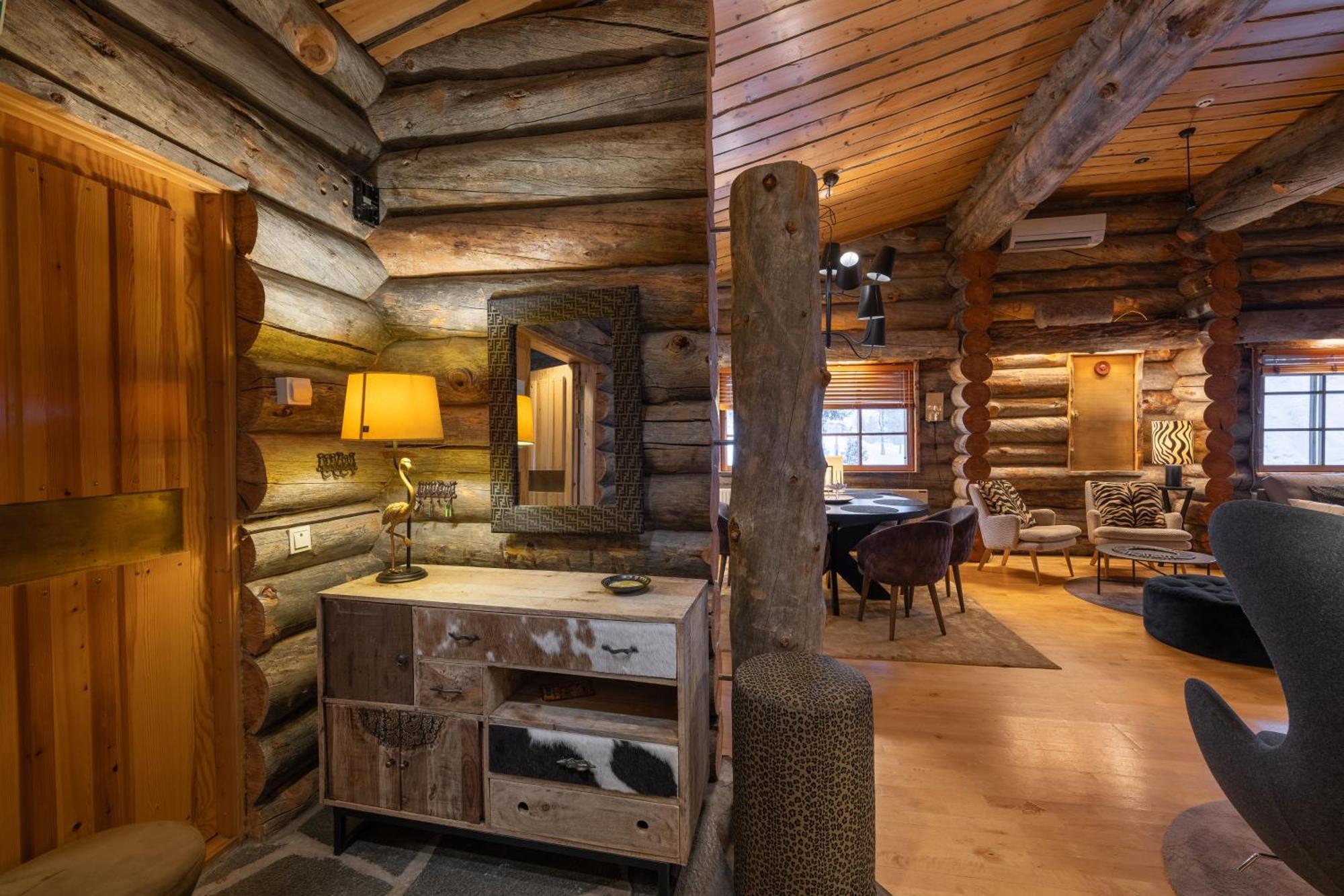 Kuukkeli Log Houses Teerenpesae - Premium Suite A48 Saariselka Exterior photo
