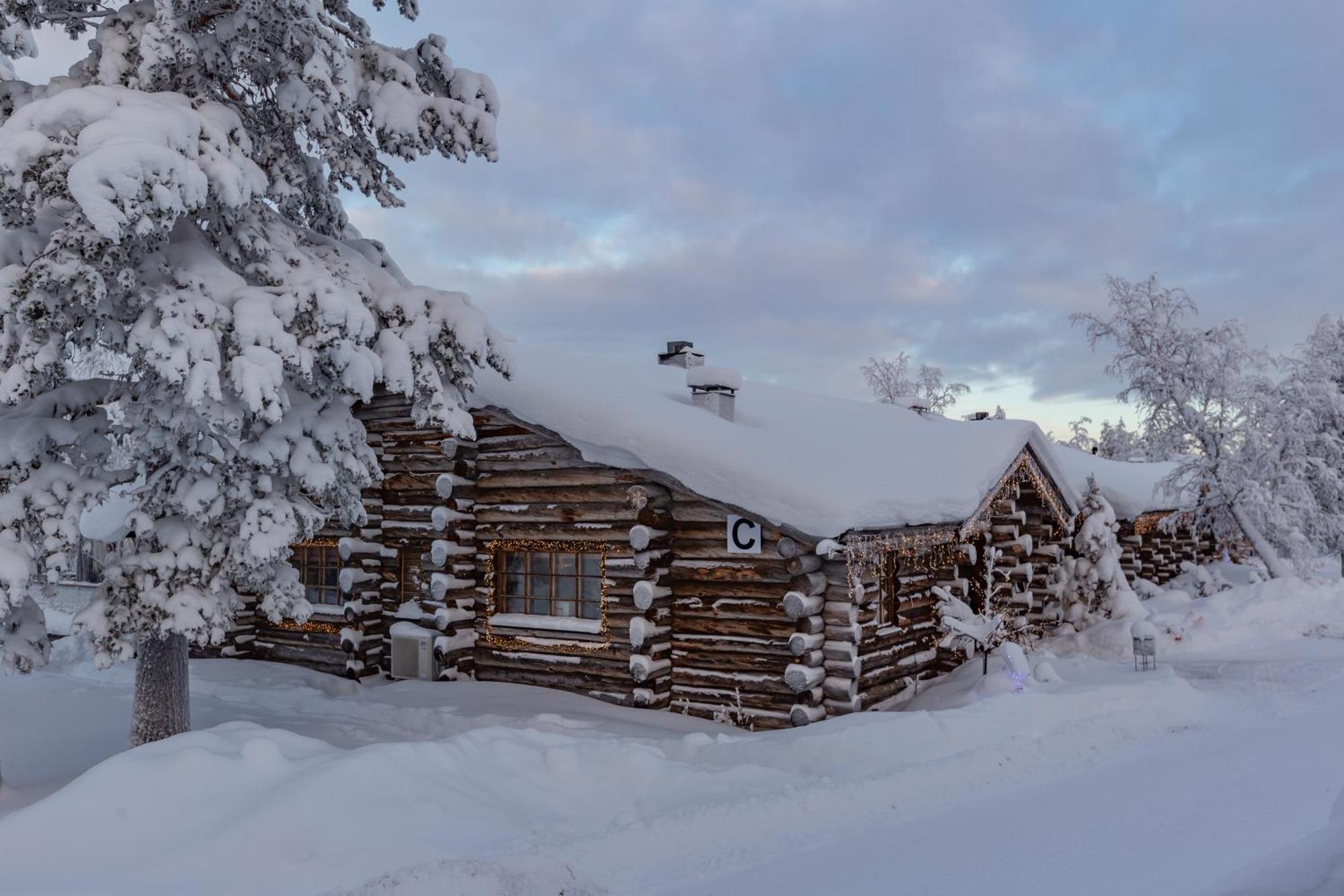 Kuukkeli Log Houses Teerenpesae - Premium Suite A48 Saariselka Exterior photo