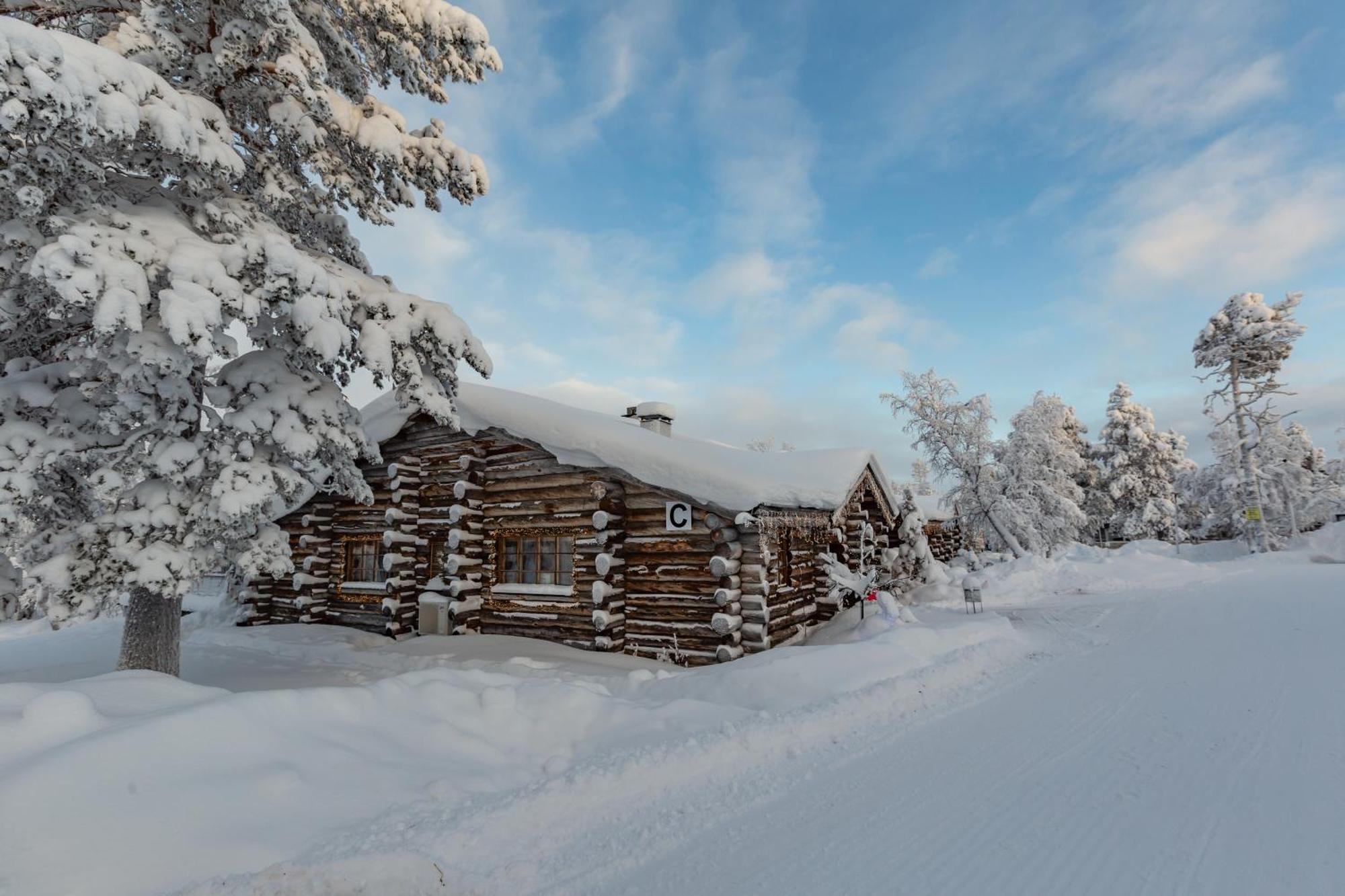 Kuukkeli Log Houses Teerenpesae - Premium Suite A48 Saariselka Exterior photo
