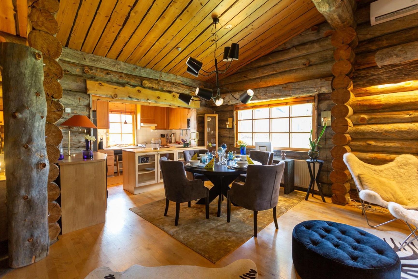 Kuukkeli Log Houses Teerenpesae - Premium Suite A48 Saariselka Exterior photo