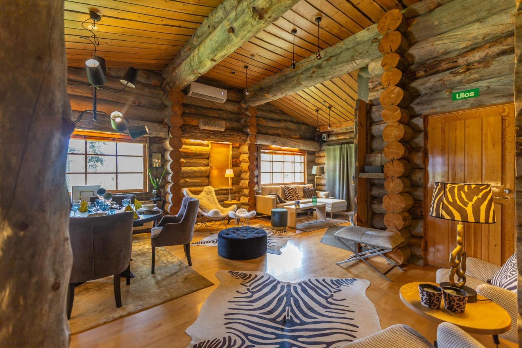 Kuukkeli Log Houses Teerenpesae - Premium Suite A48 Saariselka Exterior photo